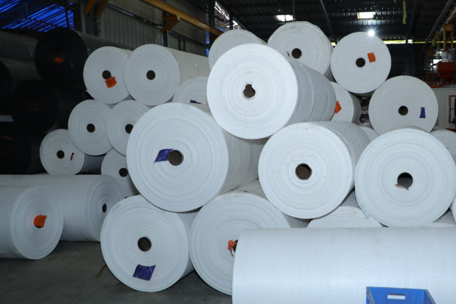 HDPE woven fabric