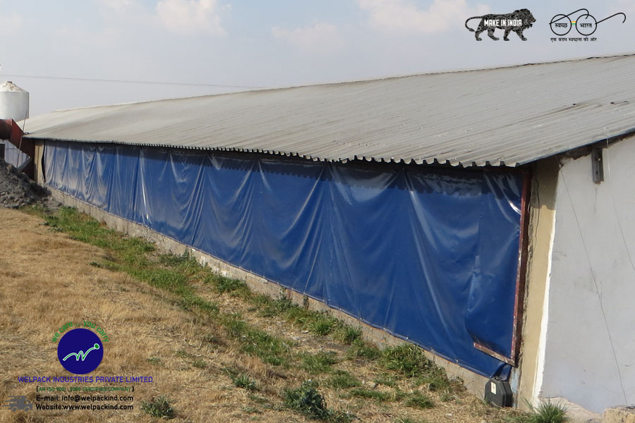 Poultry Tarpaulin Curtains
